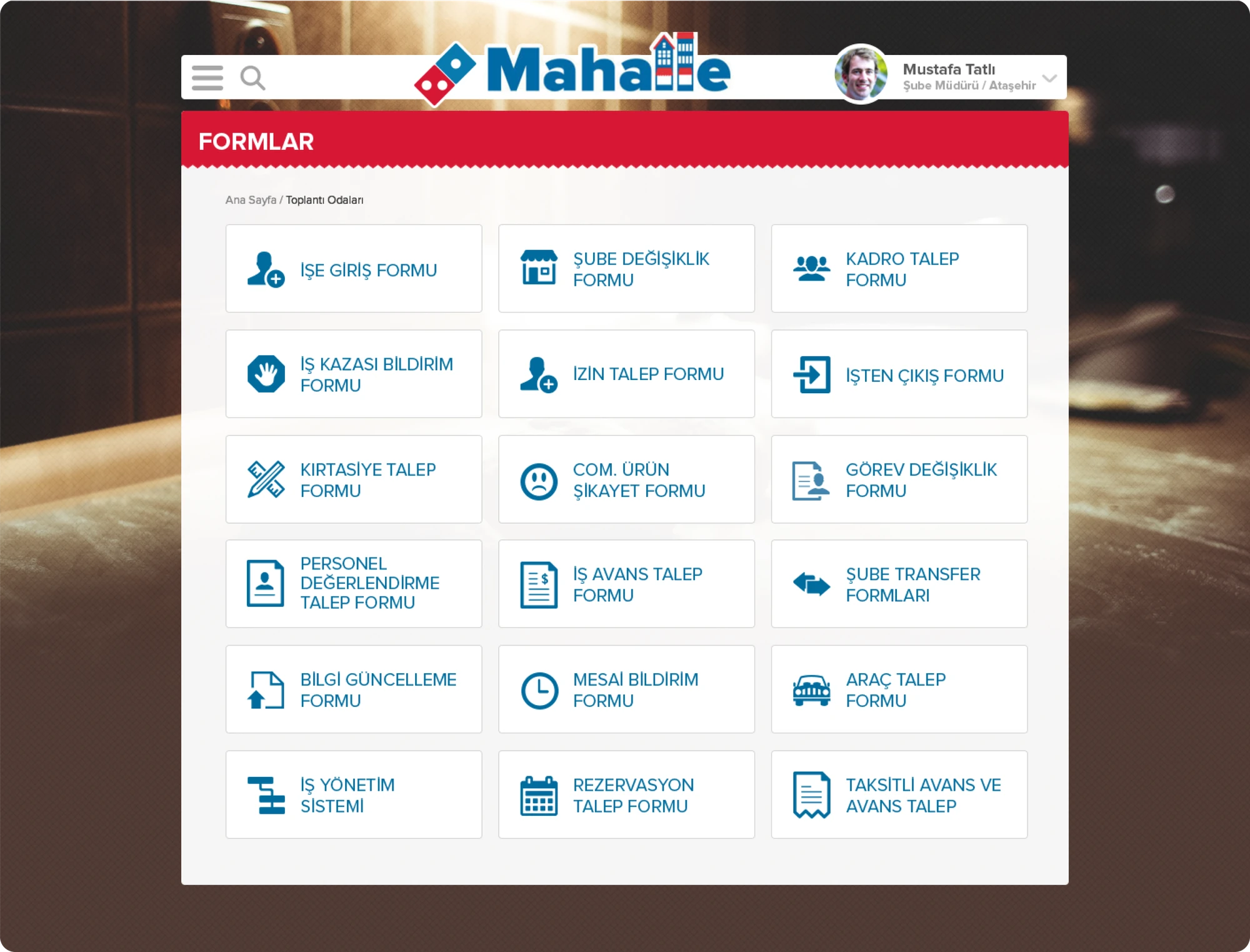İnsan kaynakları formları