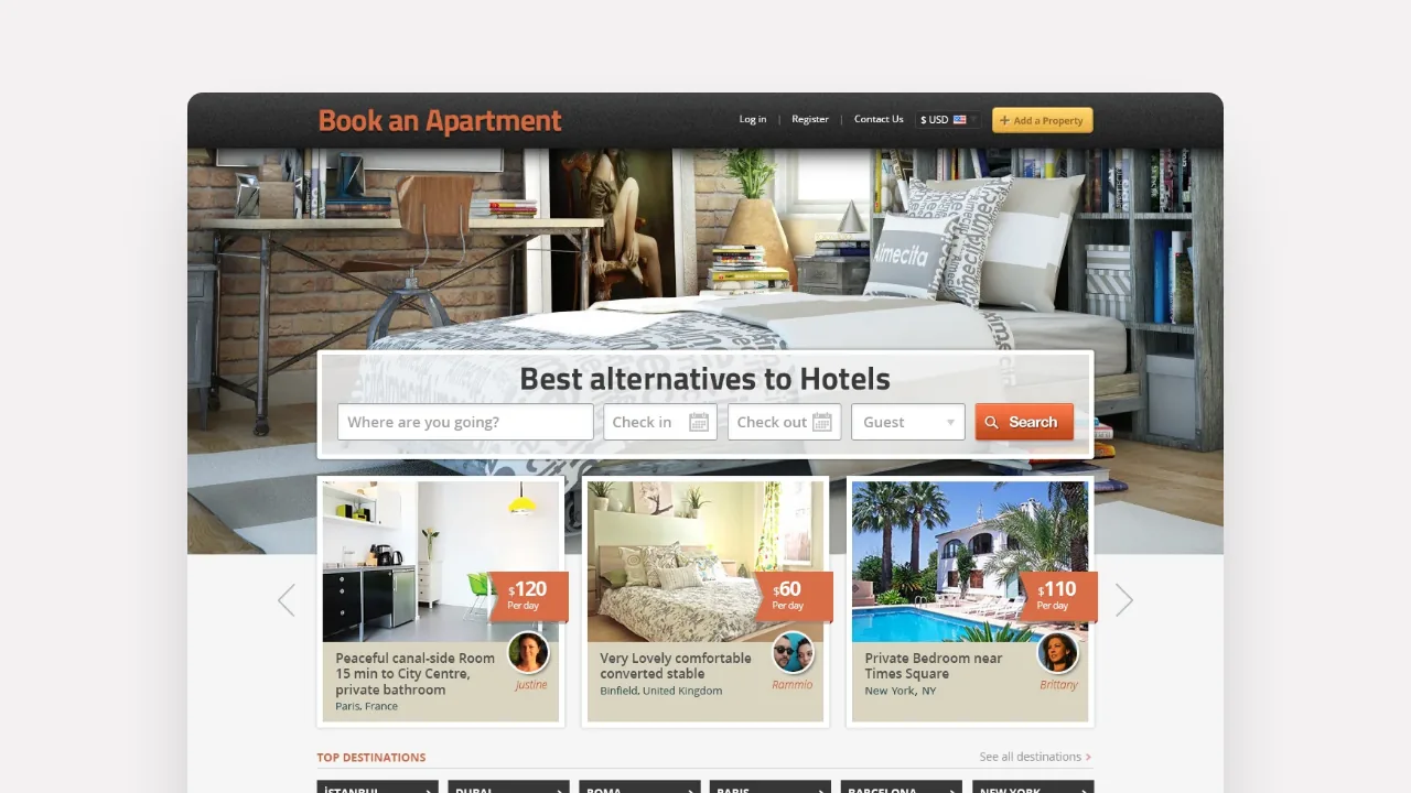 Book an Apartment