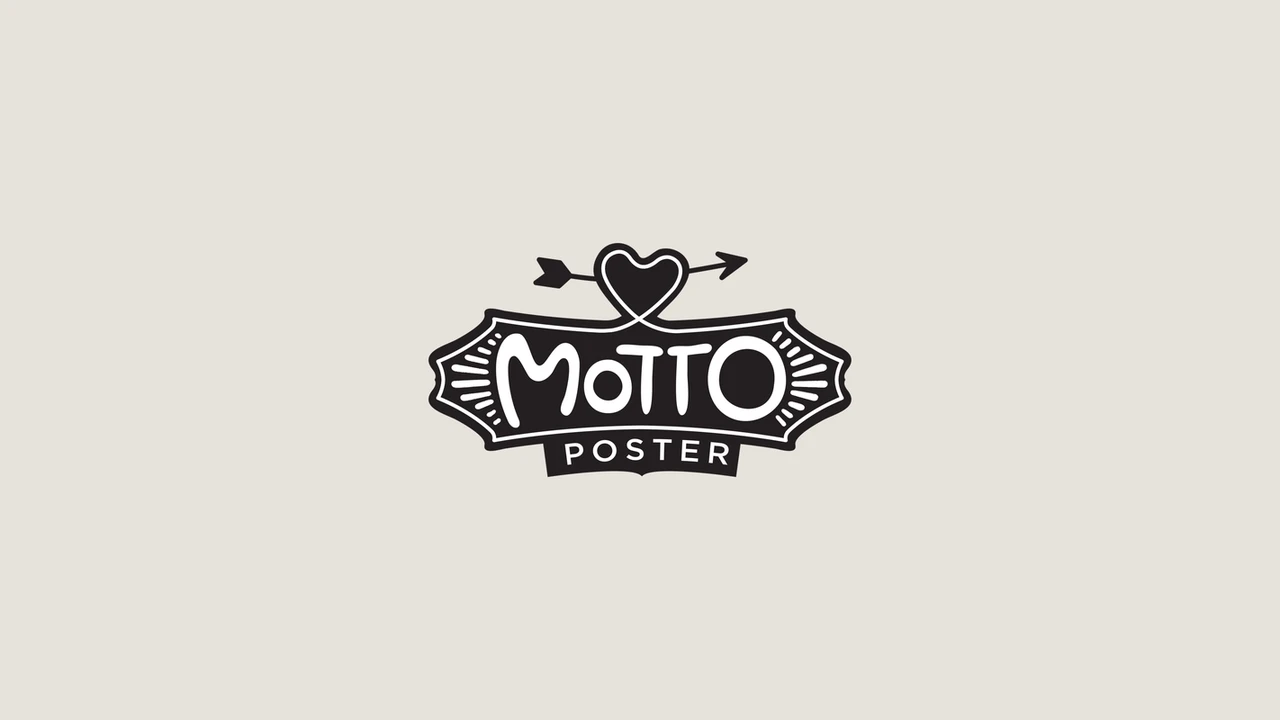 Motto Poster Logo Tasarımı