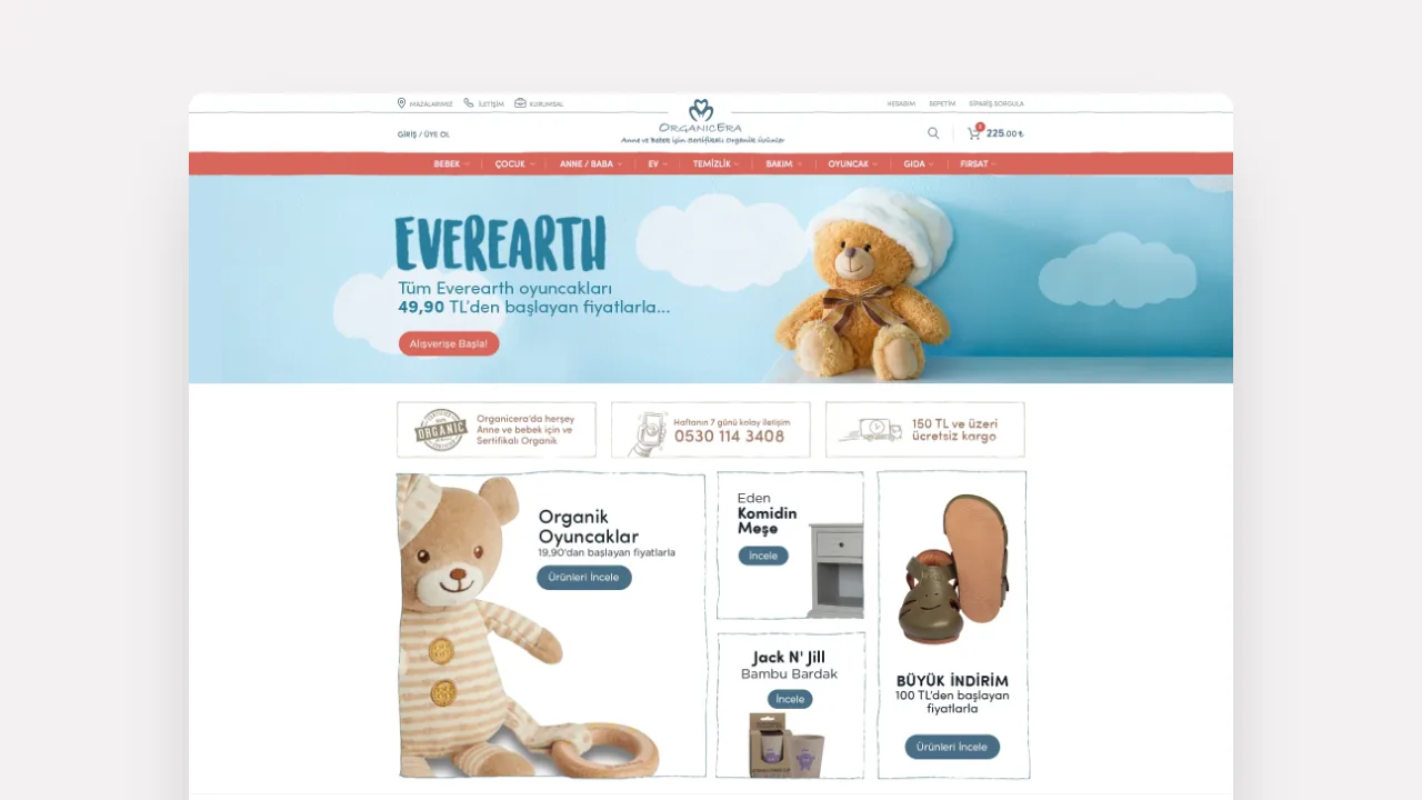 Organicera E-Ticaret