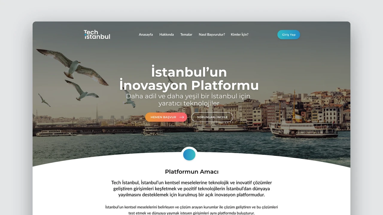 Tech İstanbul Web Platformu