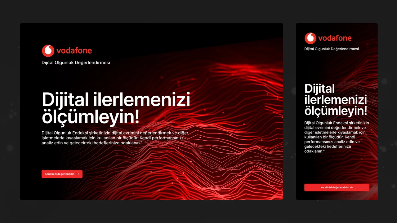 Vodafone Dijital Olgunluk Değerlendirmesi