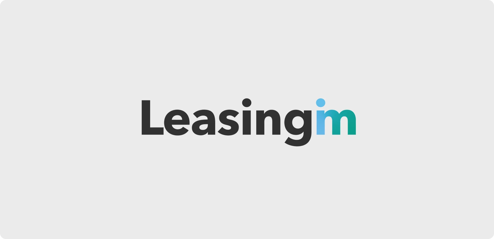 Leasingim logosunun ana kullanımı.