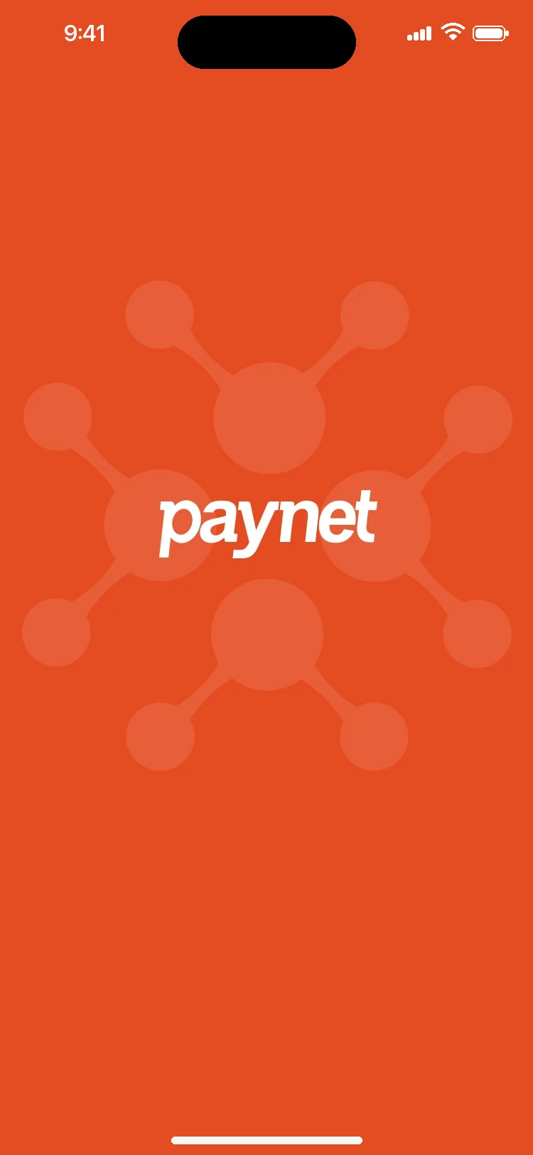 Turuncu zeminde Paynet logosu