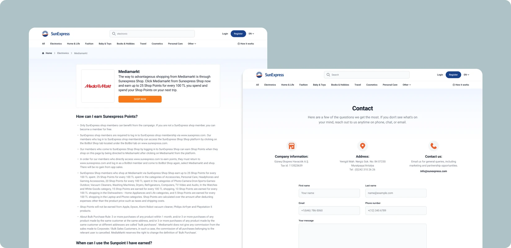 SunExpress Affiliate: kampanya detayı, sık sorulan sorular ve iletişim